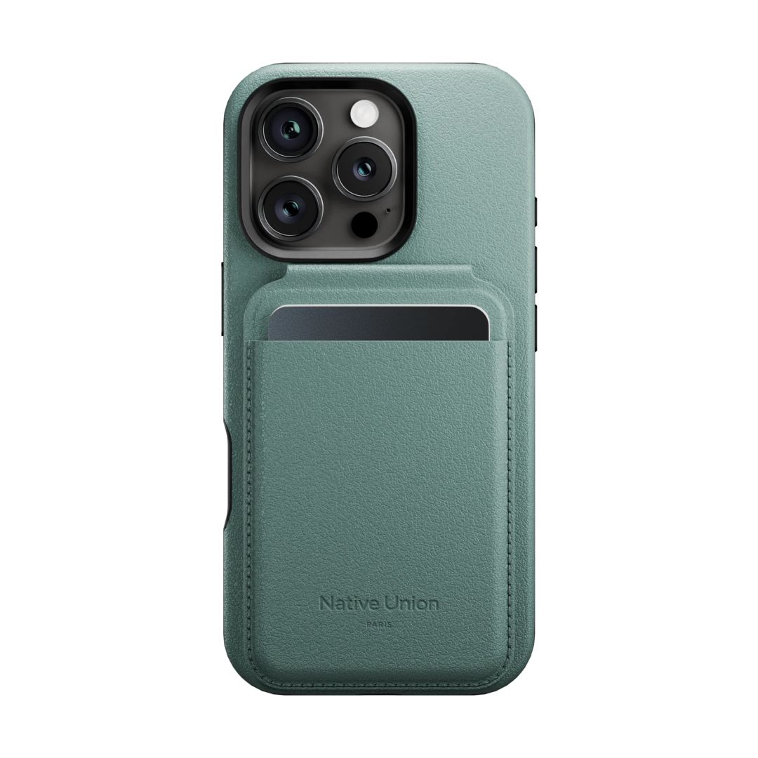 Native Union Active Wallet Stand Slate Green