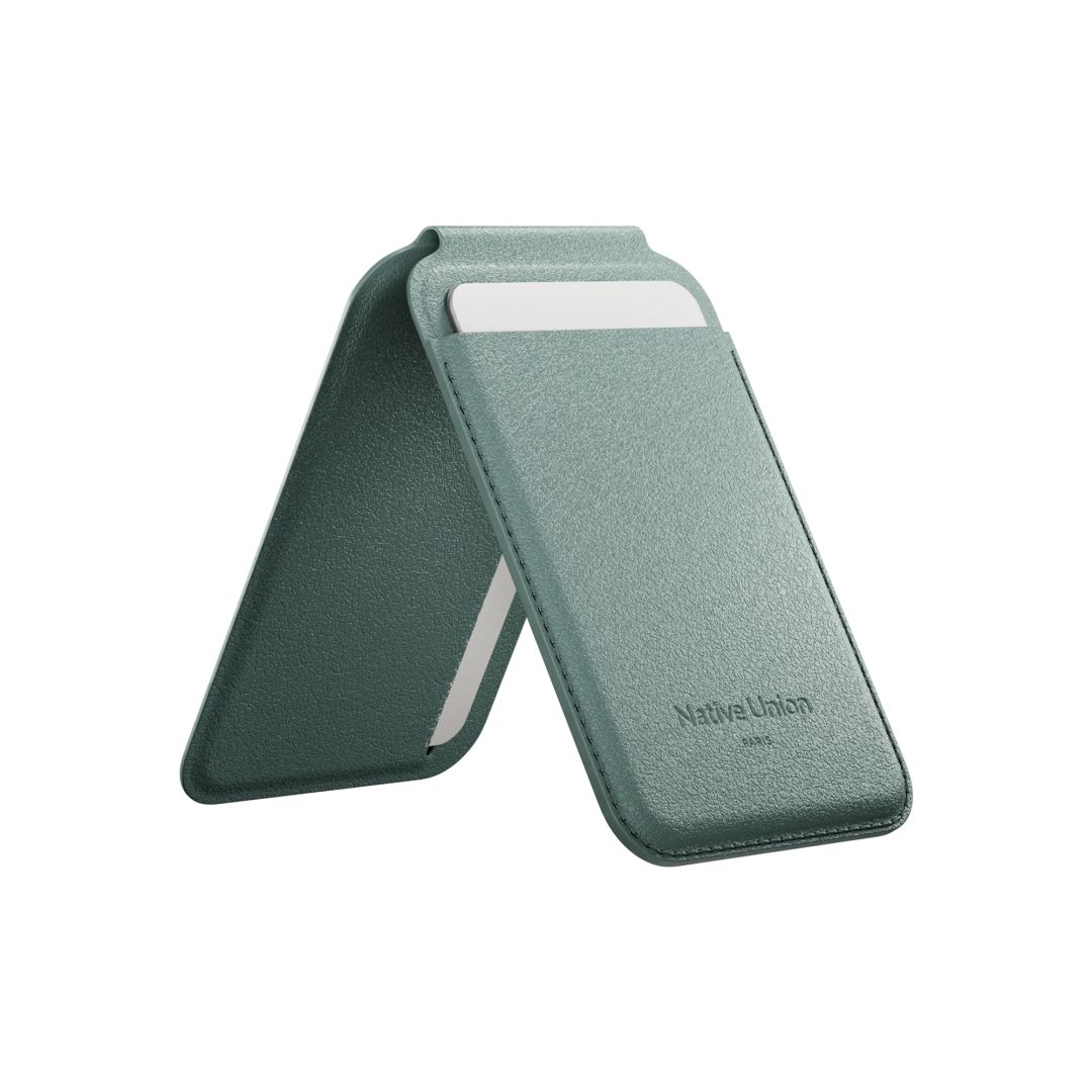 Native Union Active Wallet Stand Slate Green