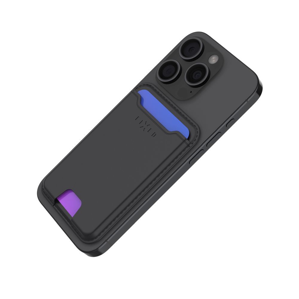 FIXED MagWallet péntárca műbörből, fekete