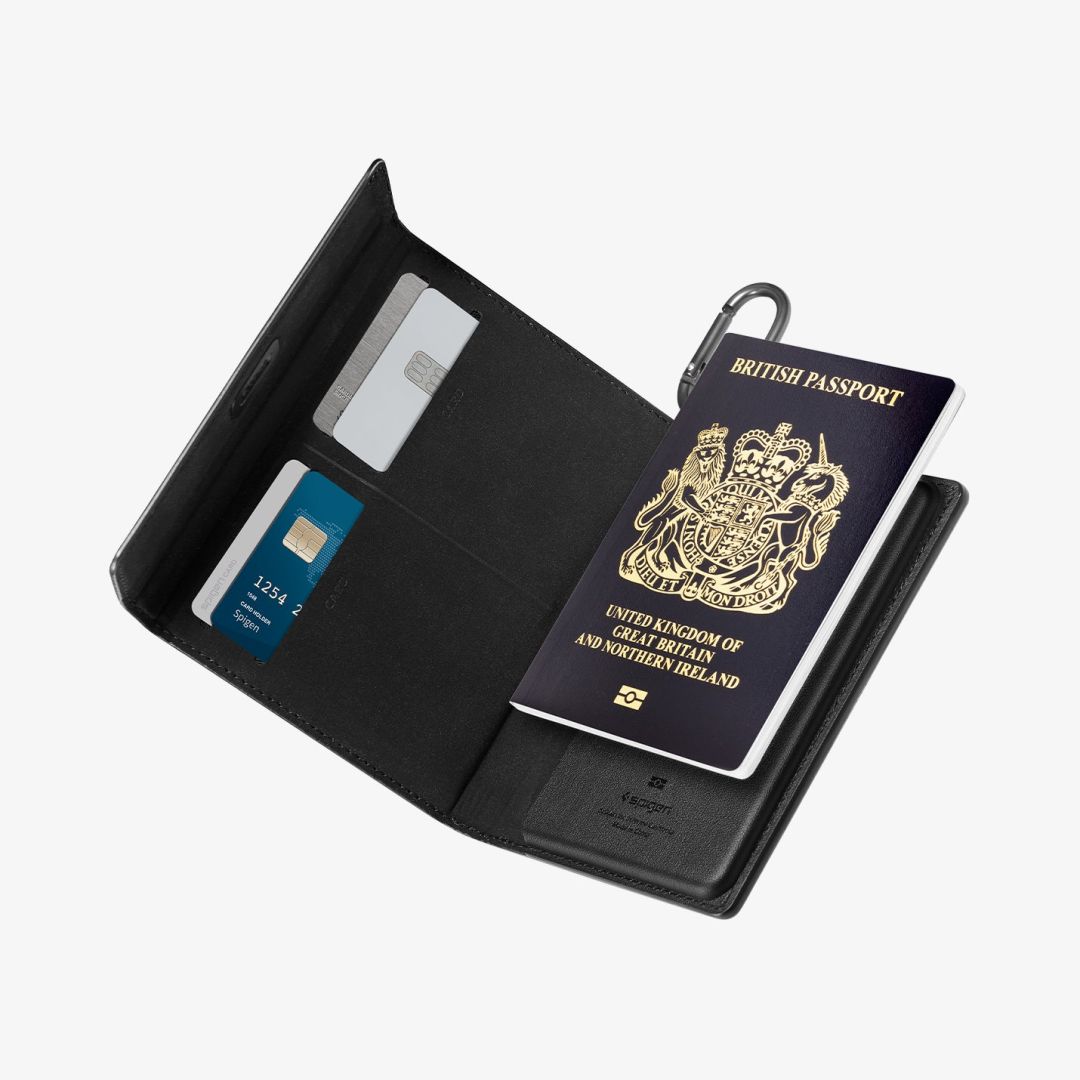 Spigen Universal Passport Holder Black