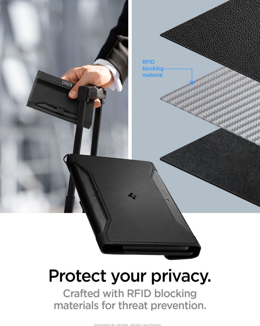 Spigen Universal Passport Holder Black