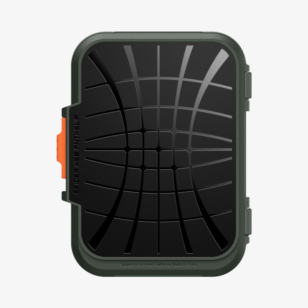 Spigen iPhone Lock Fit MagSafe Wallet Military Green