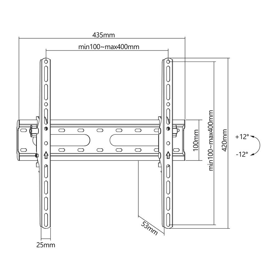 Stell SHO 4410 TV Wall Mount Fix 32