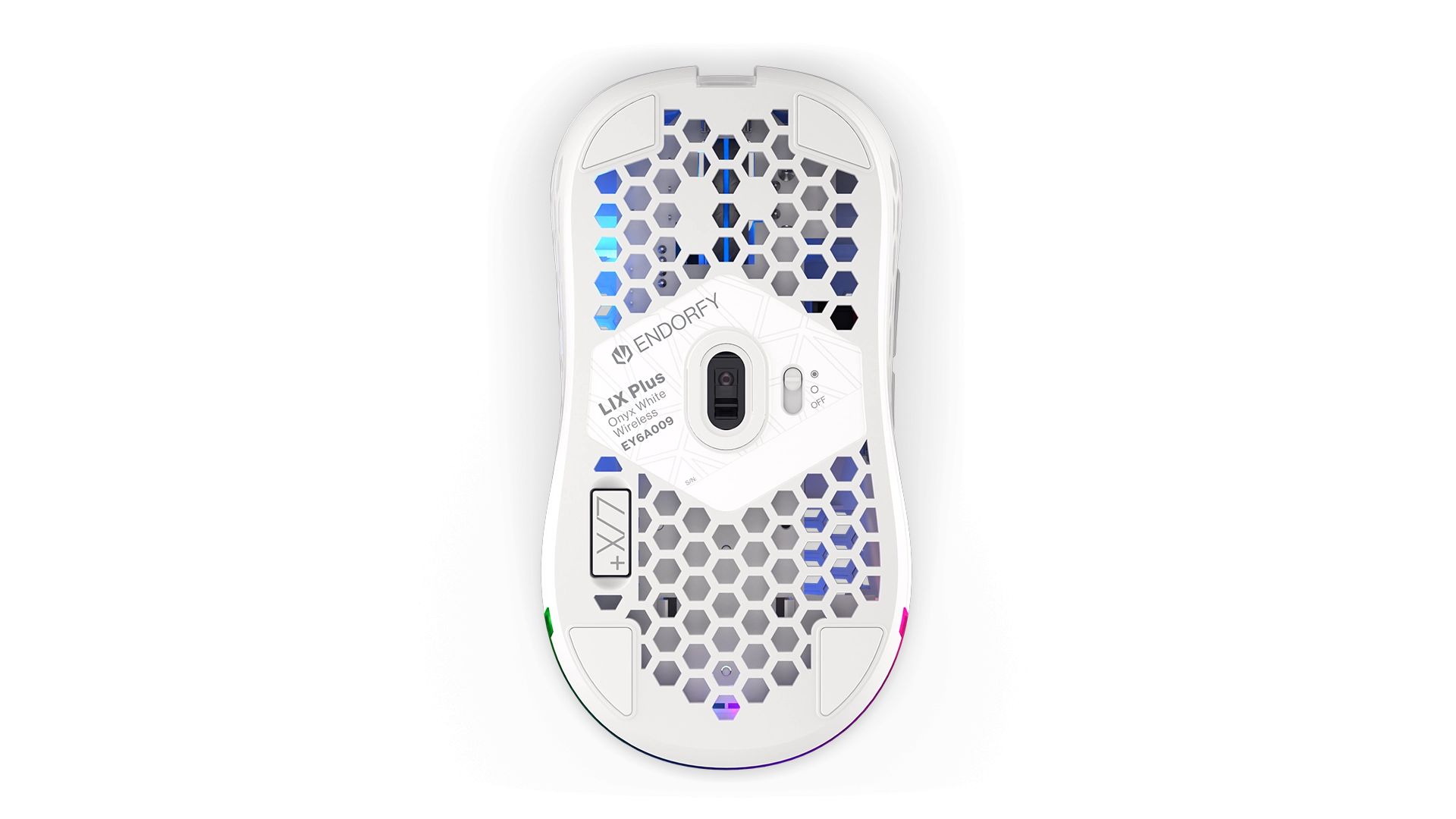 Endorfy LIX Plus Wireless Mouse Onyx White