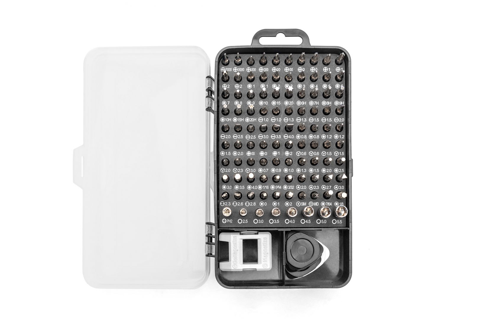 Digitus DA-70361 Precision Mechanic Screwdriver Set 115-piece Black