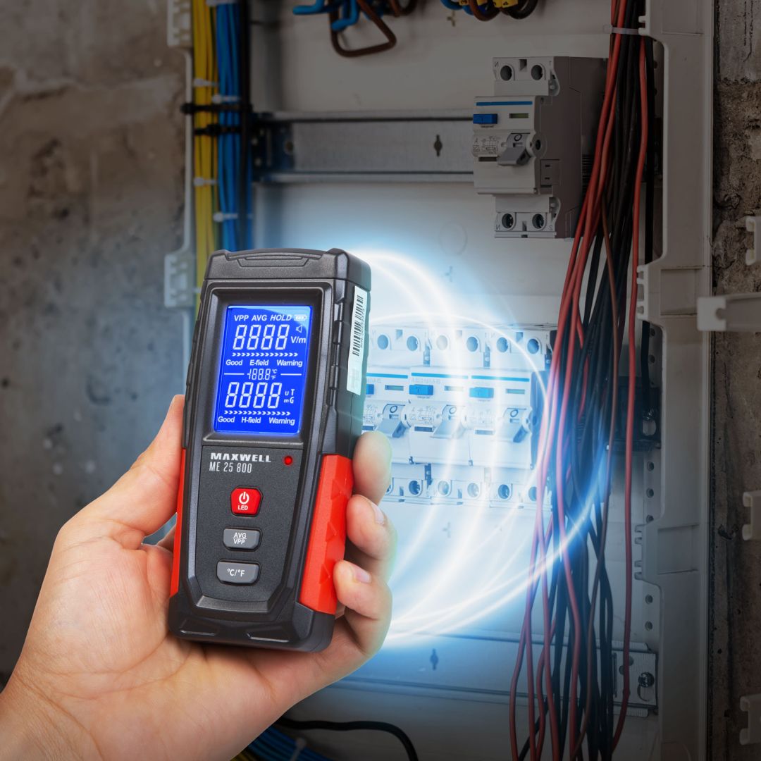 Maxwell Elektromágneses sugárzásmérő műszer - 60 x 25 x 133 mm