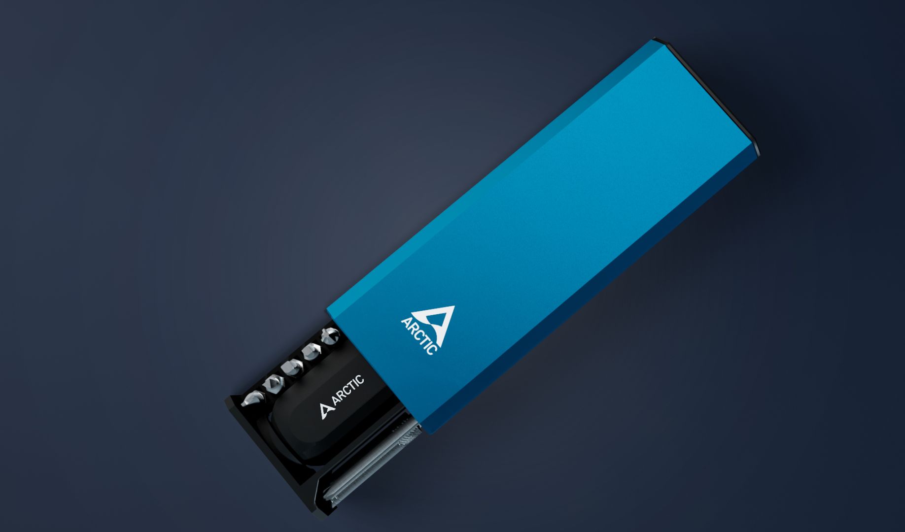 Arctic Ratchet Screwdriver Toolkit Dark Blue