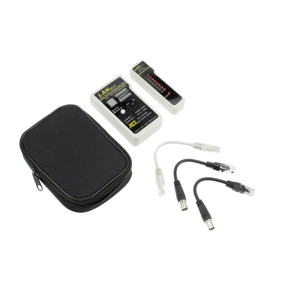 ACT LAN cable tester UTP/ STP/BNC