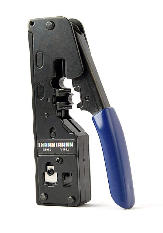 Gembird CAT.7 LAN pass-through plug crimping tool Blue