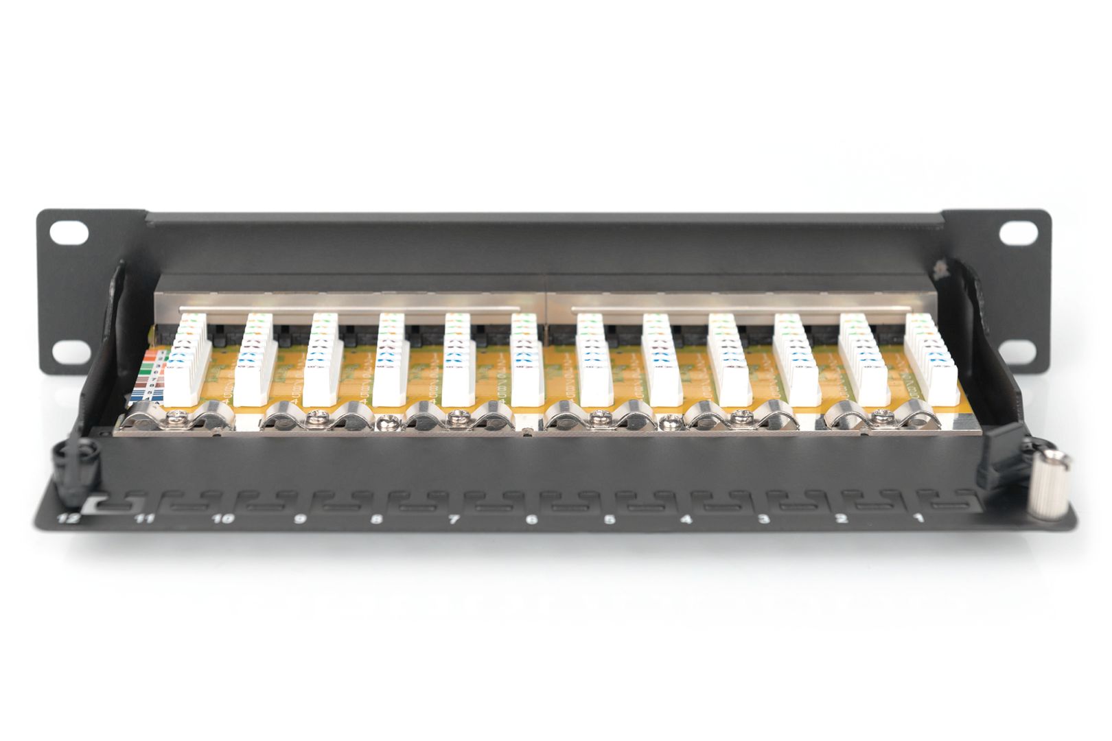 Digitus 12-port Patch Panel 1U Black