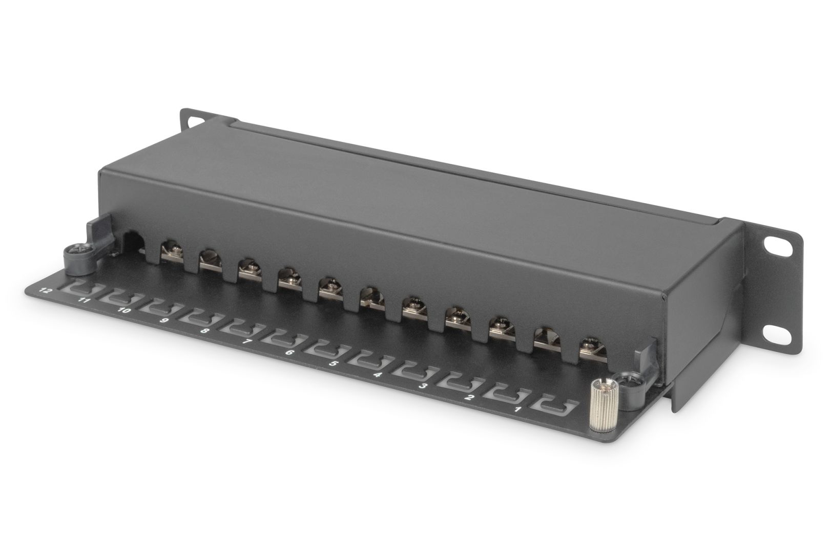Digitus 12-port Patch Panel 1U Black