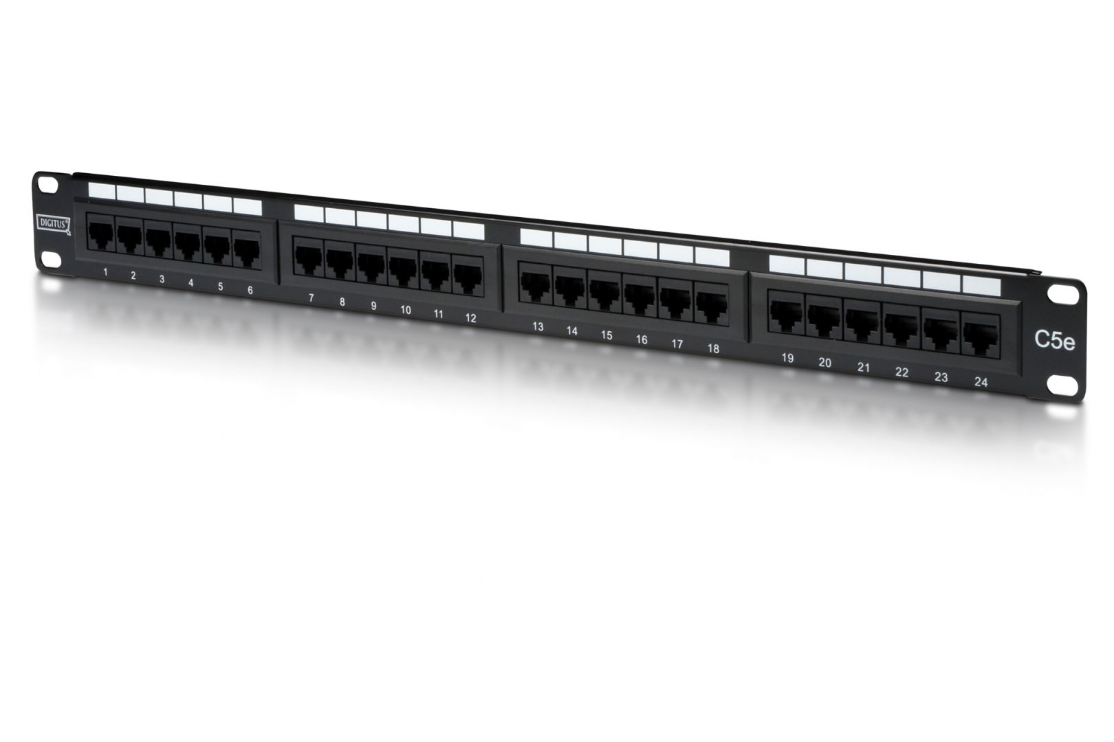 Digitus 24-port Patch Panel 4U Black