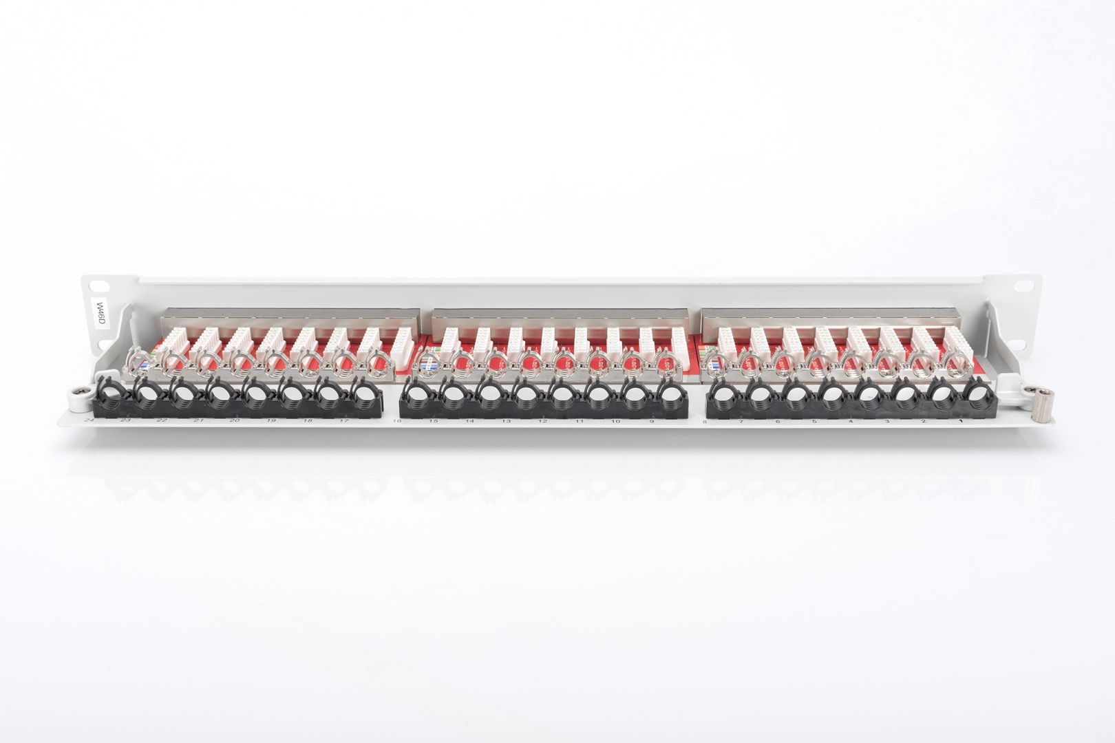 Digitus 24-port Patch Panel 1U Grey