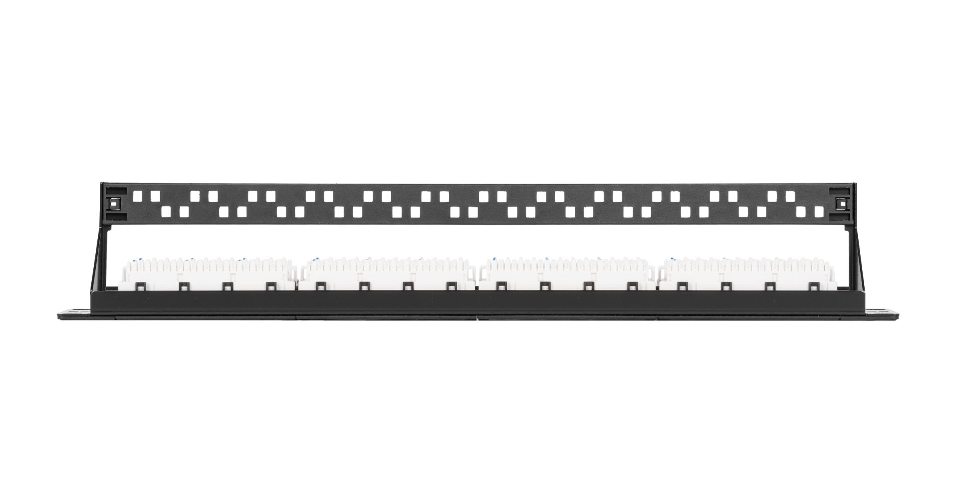 NIKOMAX 24-port Patch Panel 1U Black
