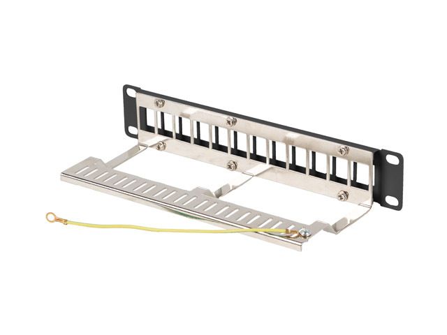 Lanberg 12-port Patch Panel 1U Black