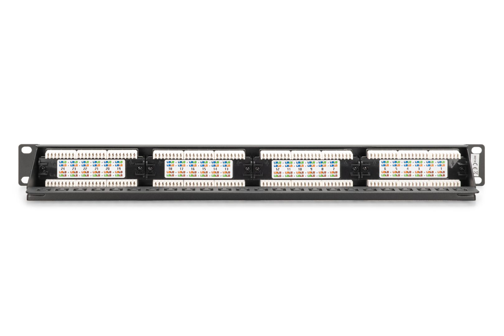 Digitus 24-port Patch Panel 1U Black
