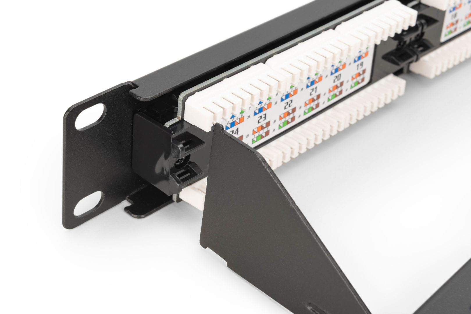Digitus 24-port Patch Panel 1U Black