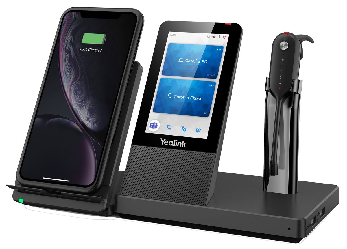 Yealink WH67 UC Workstation Headset Black