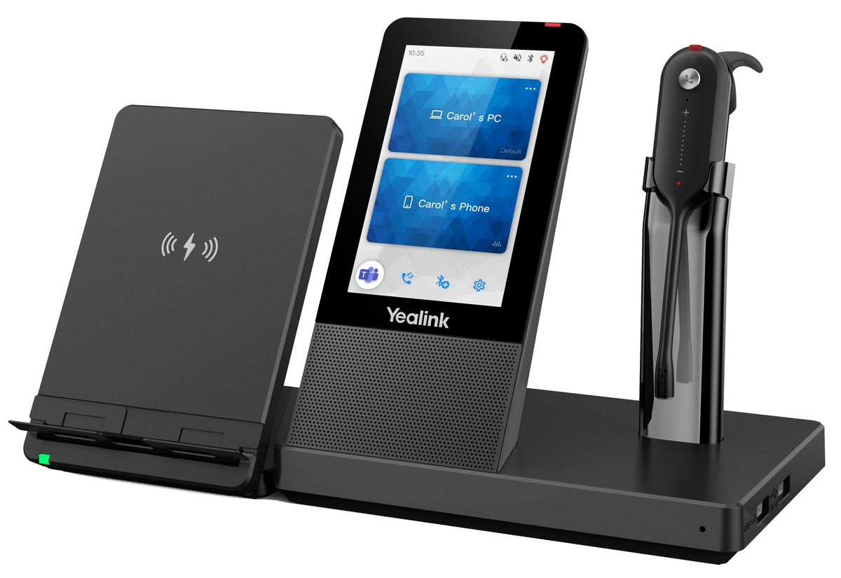 Yealink WH67 UC Workstation Headset Black