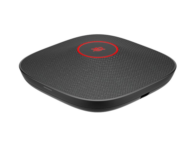 Poly Plantronics A2 Black Table Microphone w/ Mounting Plate Black