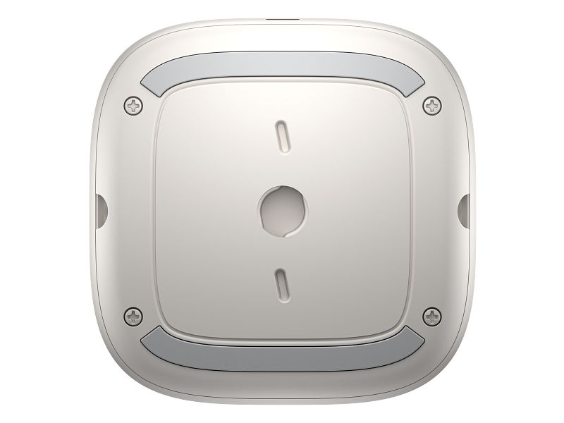 Poly Plantronics A2 Black Table Microphone w/ Mounting Plate White