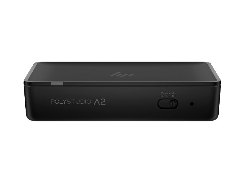 HP Poly Studio A2 Audio Bridge w/ CAT6A and Mic Extension Cable and Mounting Plate