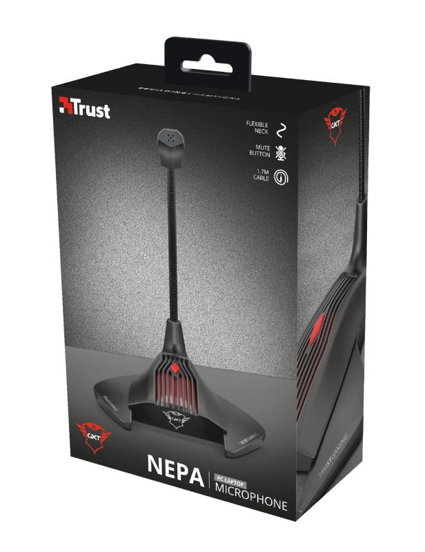 Trust GXT 239 Nepa Gaming Microphone Black