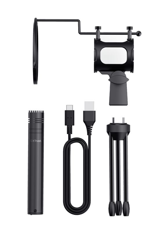 Trust GXT 241 Velica Streaming Microphone Black
