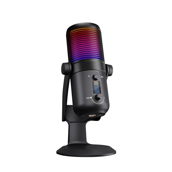 Rampage Diyez Microphone RGB Black