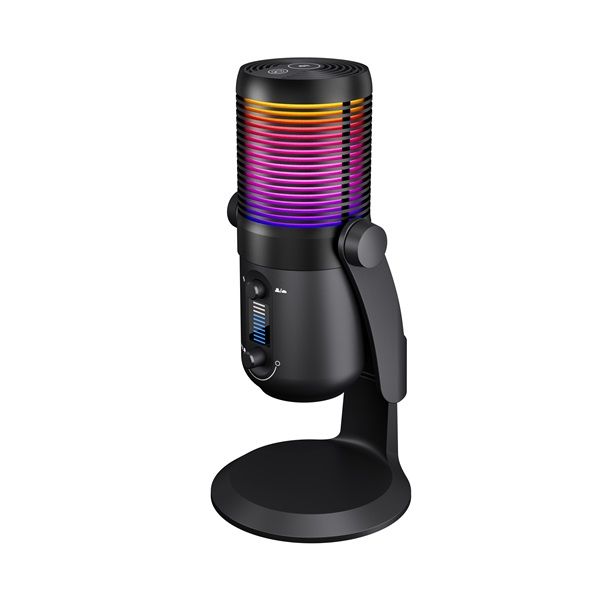 Rampage Diyez Microphone RGB Black
