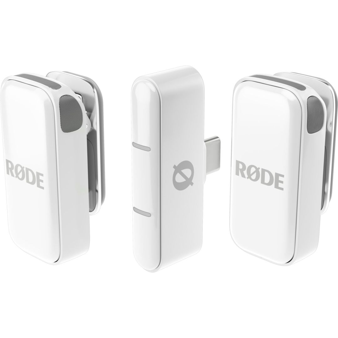 Rode Wireless Micro Ultra-compact Wireless Microphone White