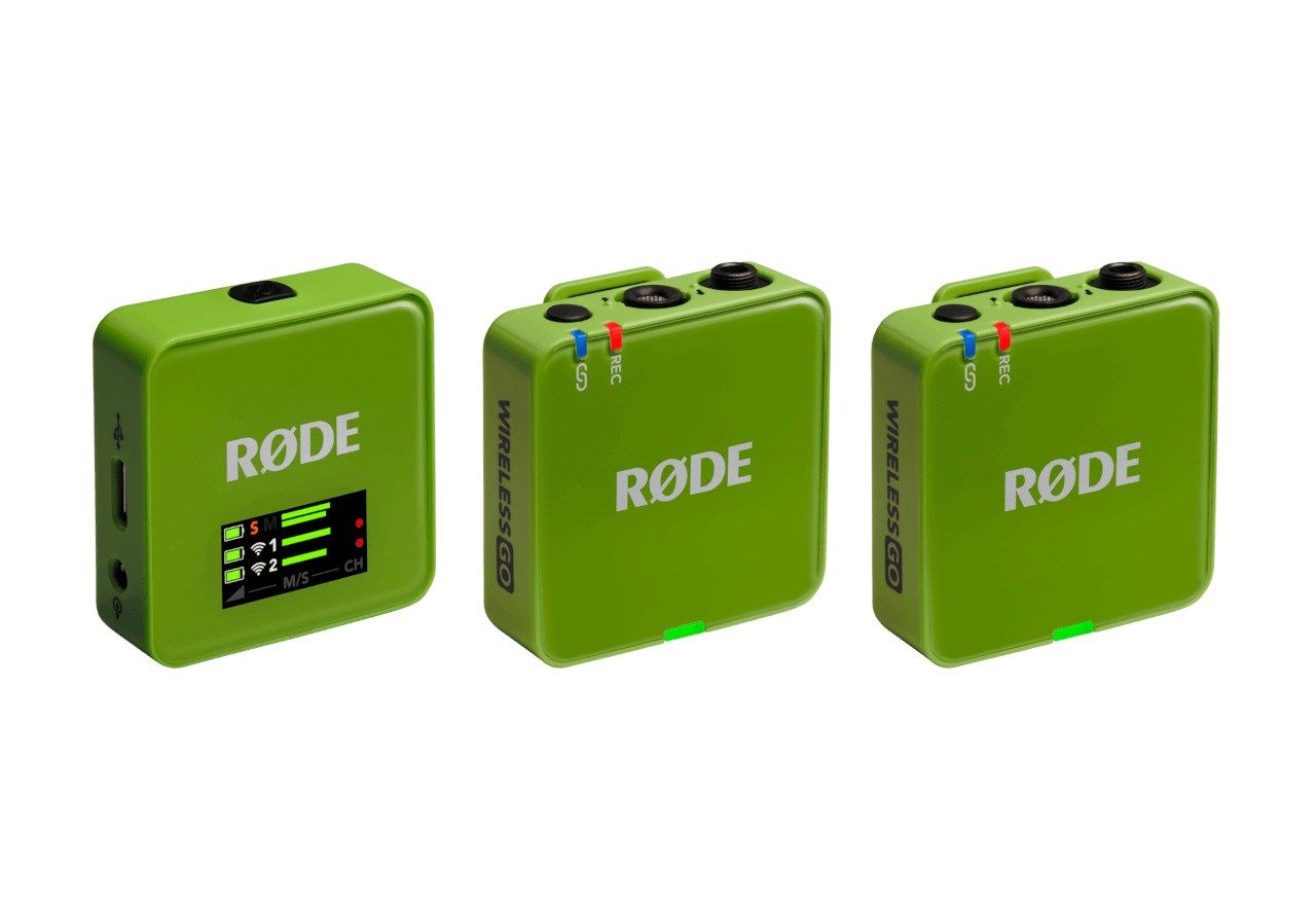 Rode Wireless GO III Compact Wireless Microphone System Green