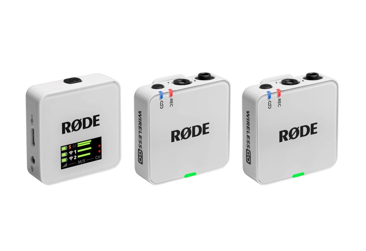 Rode Wireless GO III Compact Wireless Microphone System White