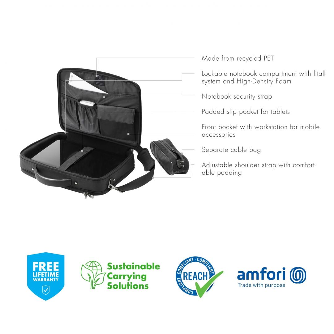 Dicota Laptop Bag Eco Multi Plus 15,6