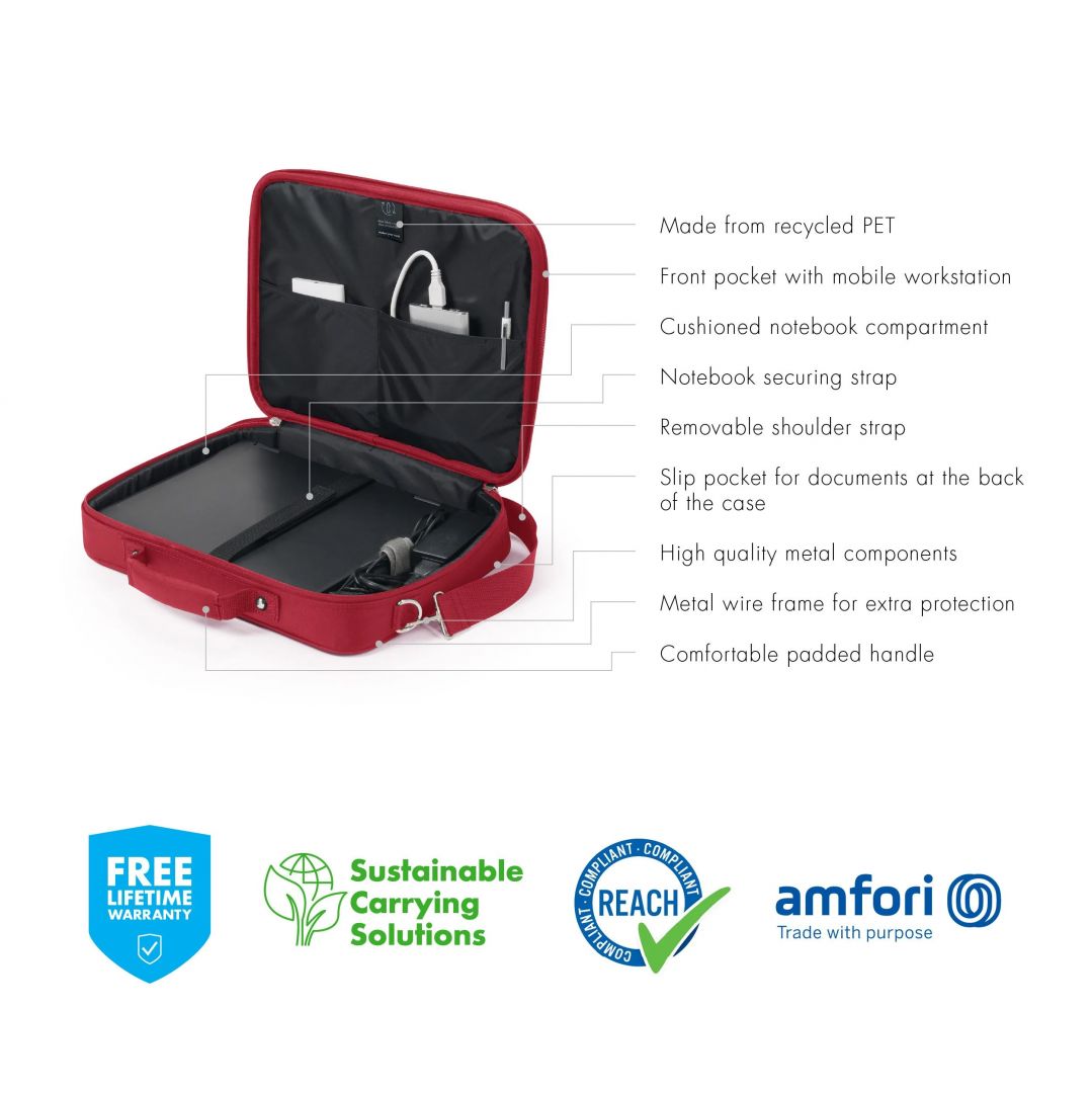 Dicota Laptop Bag Eco Multi Base 15,6