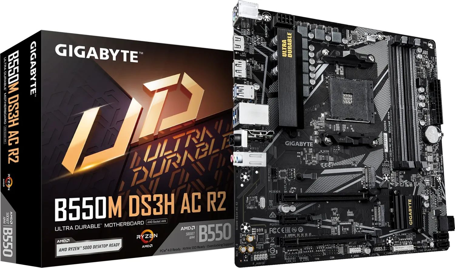 Gigabyte B550M DS3H AC R2