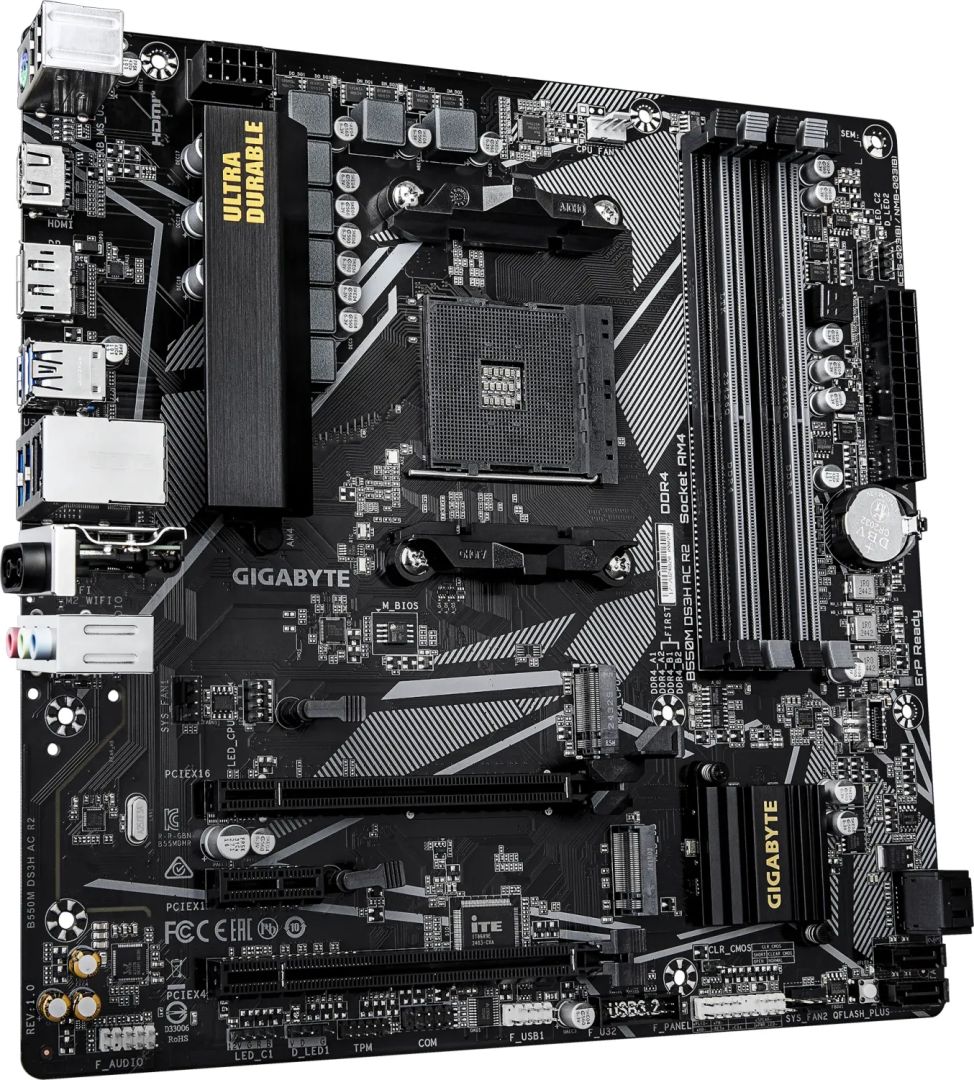 Gigabyte B550M DS3H AC R2