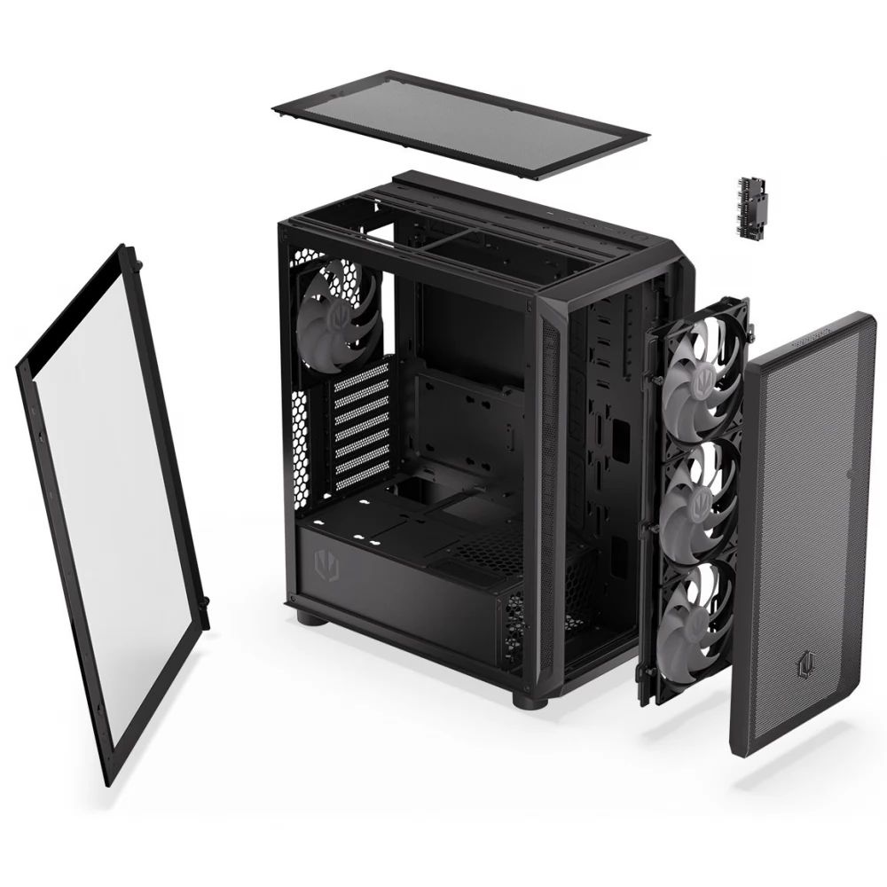 Endorfy Arx 500 ARGB Tempered Glass Black