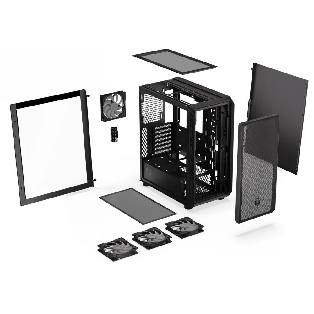 Endorfy Arx 500 ARGB Tempered Glass Black