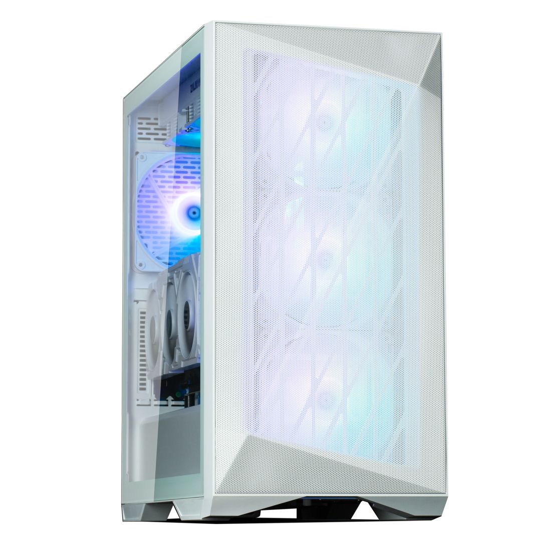 Zalman Z9 Iceberg MS Tempered Glass White