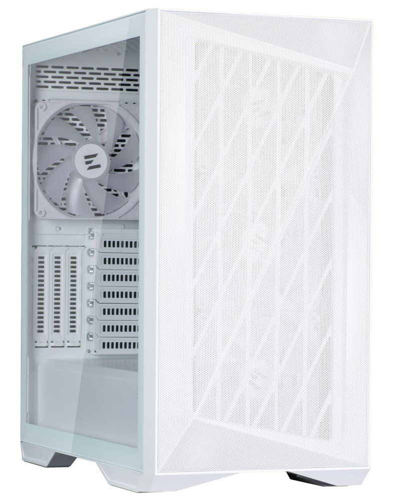 Zalman Z9 Iceberg MS Tempered Glass White