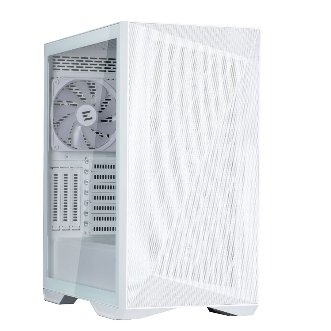 Zalman Z9 Iceberg MS Tempered Glass White
