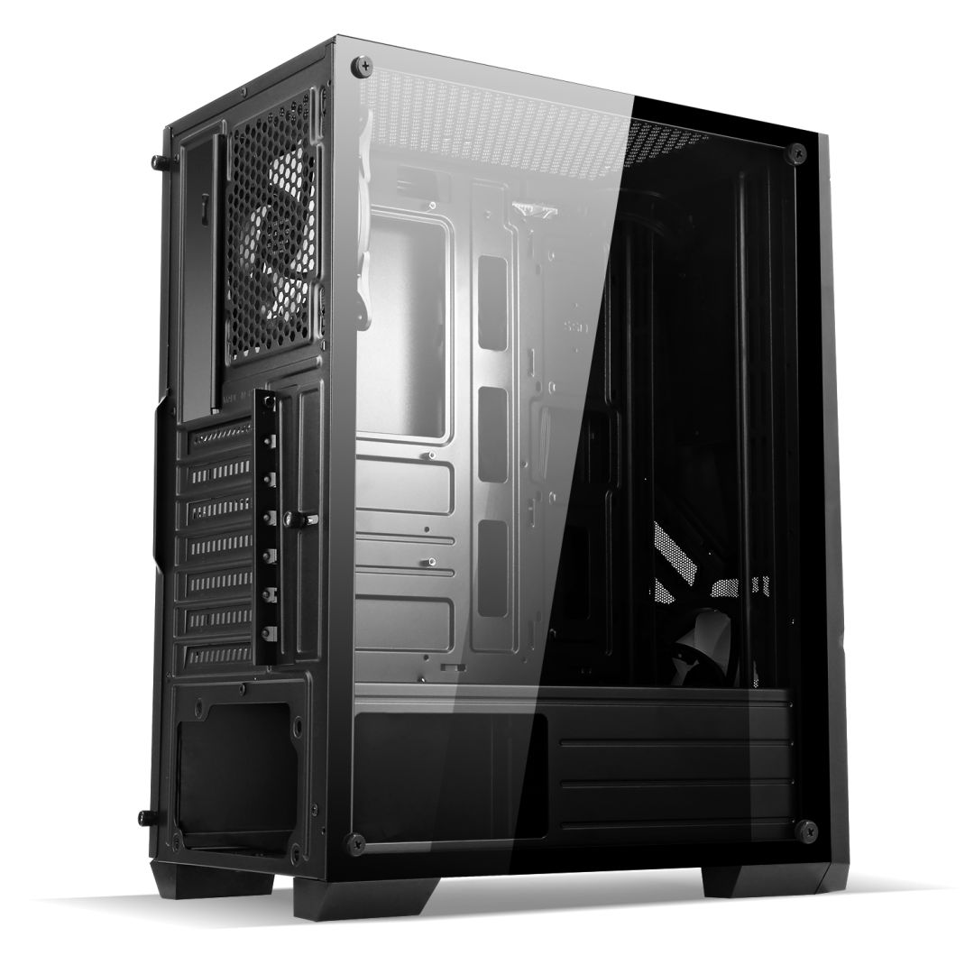 Spirit Of Gamer Rogue V Tempered Glass Black