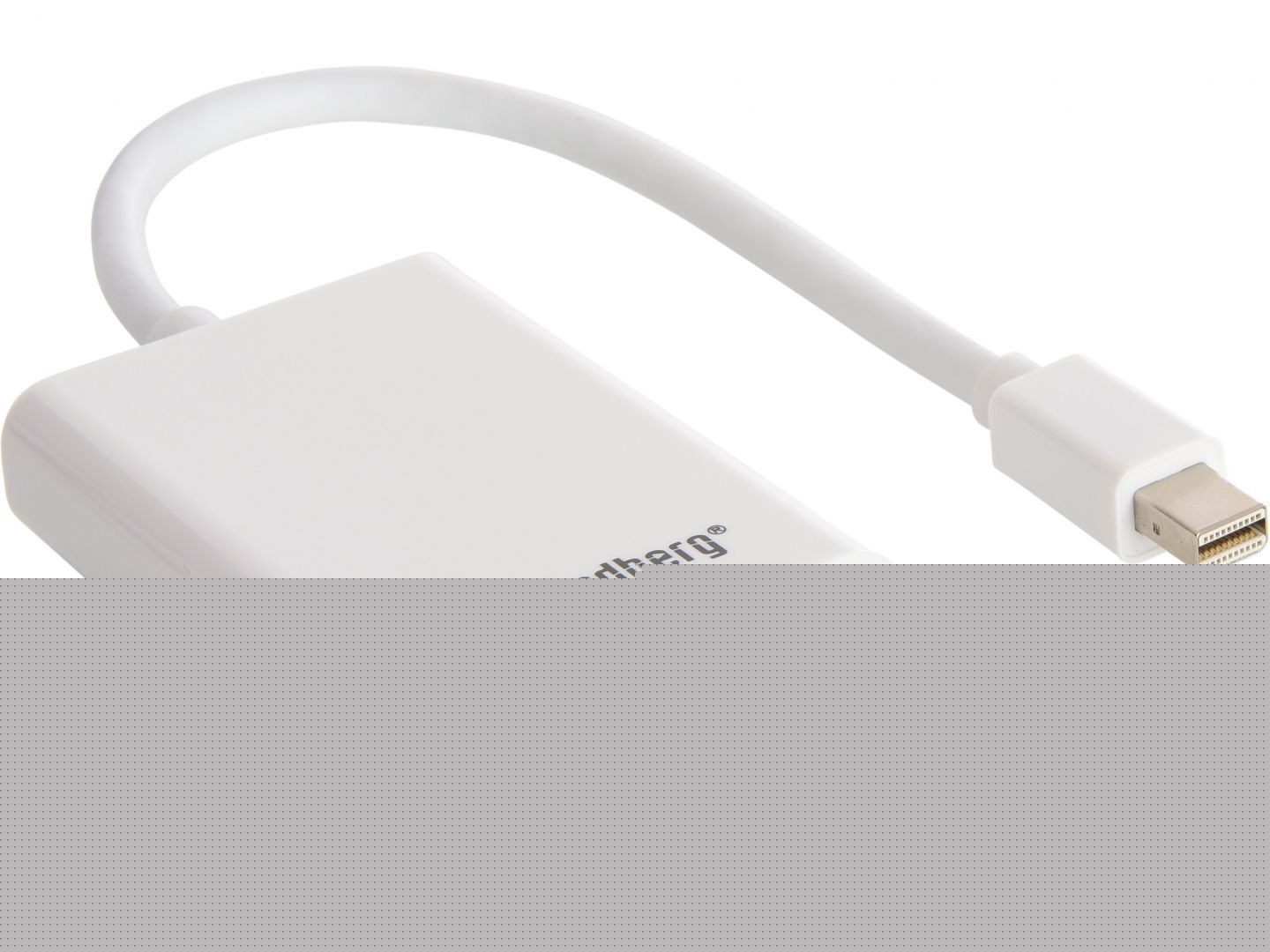 Sandberg Adapter MiniDP>VGA+Audio White