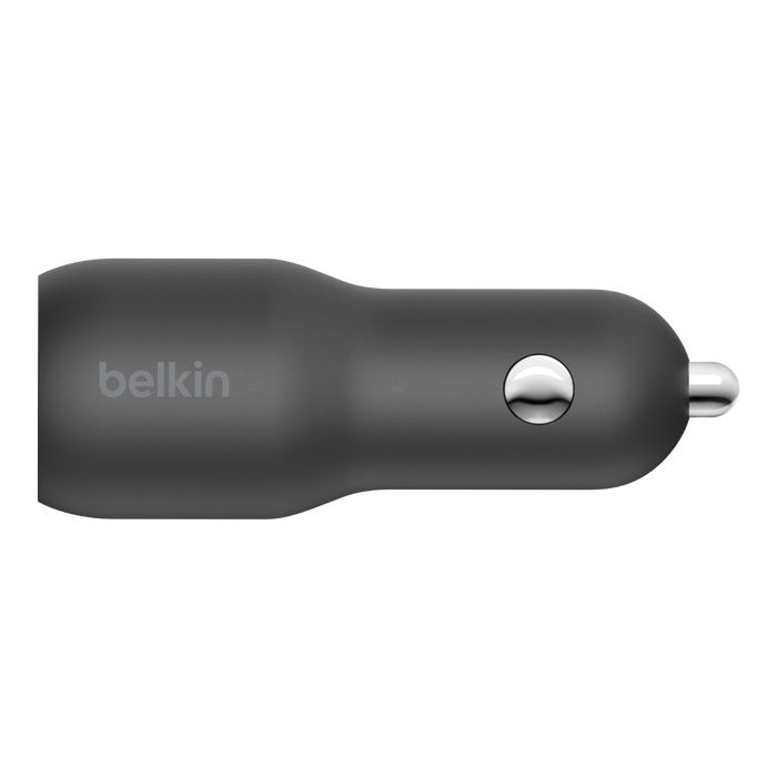 Belkin BoostCharge Dual Car Charger with PPS 37W Black