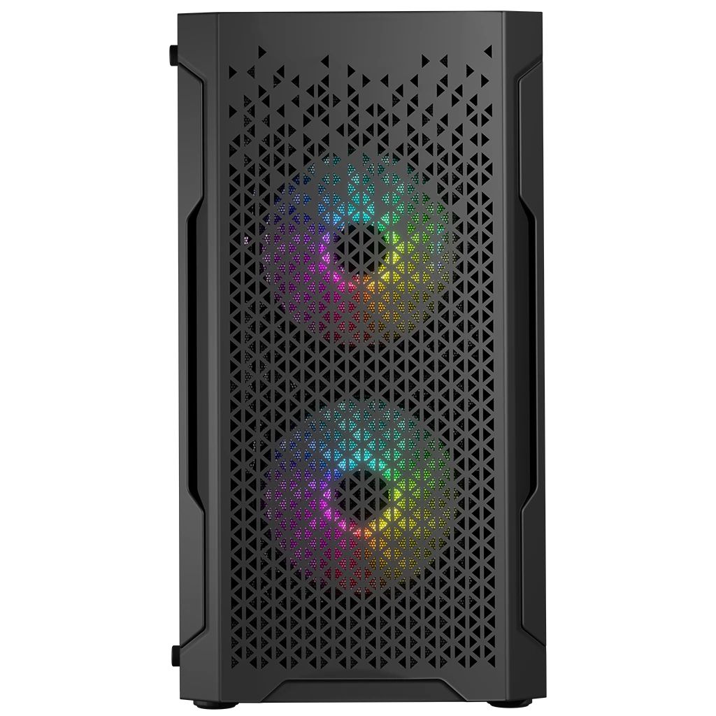 Logic Aramis ARGB Mini Tempered Glass Black