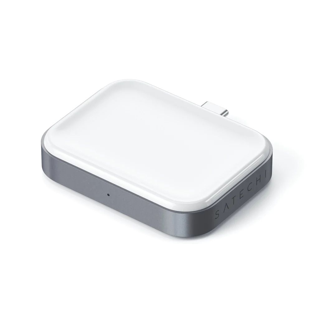 Satechi USB-C Wireless Charging Dock for AirPods (5W) Space Grey
