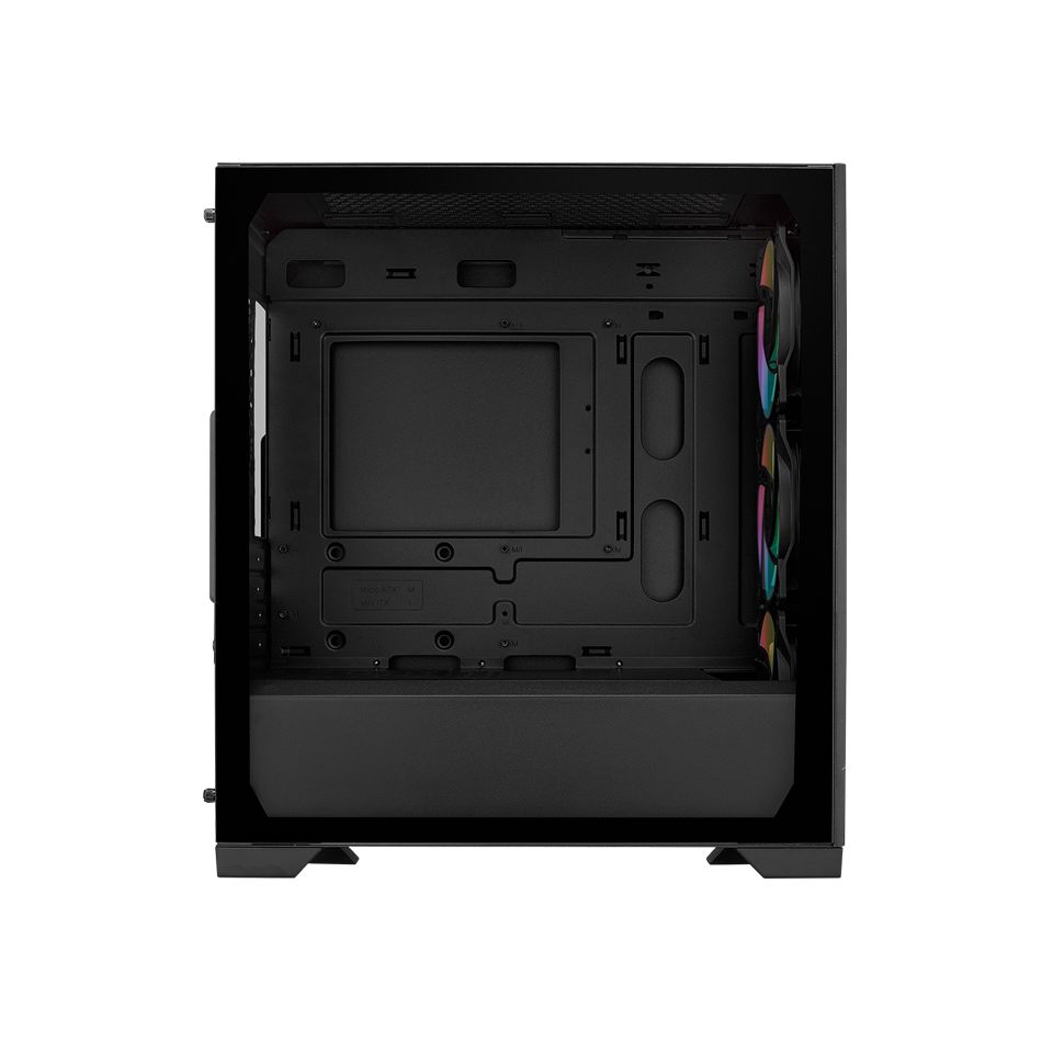Cooler Master Elite 301 Tempered Glass Black