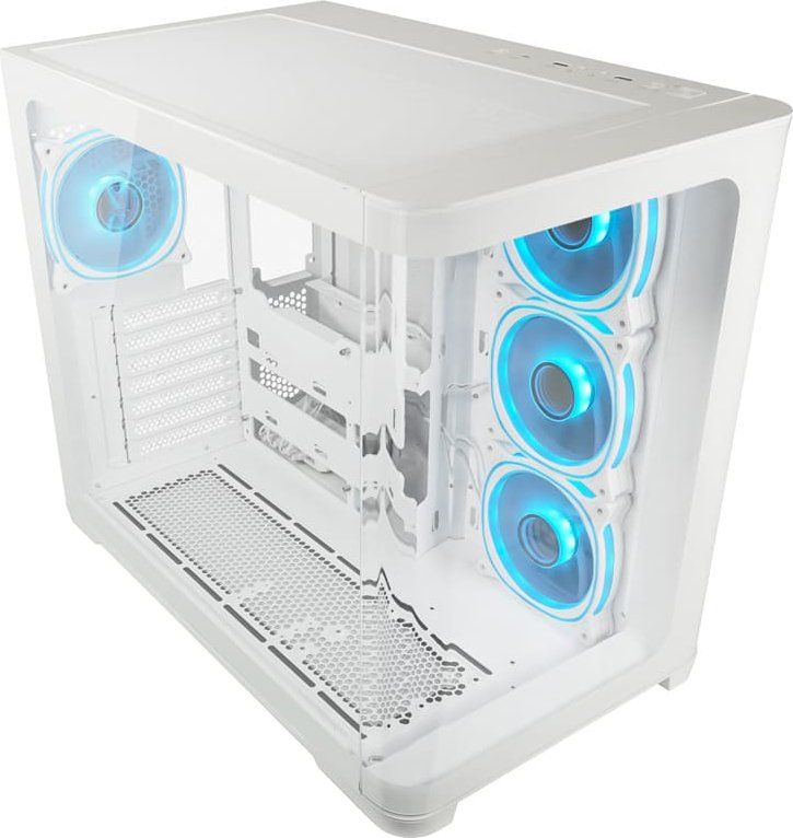 LC Power Gaming 8001W Tempered Glass Pro-Storm Light