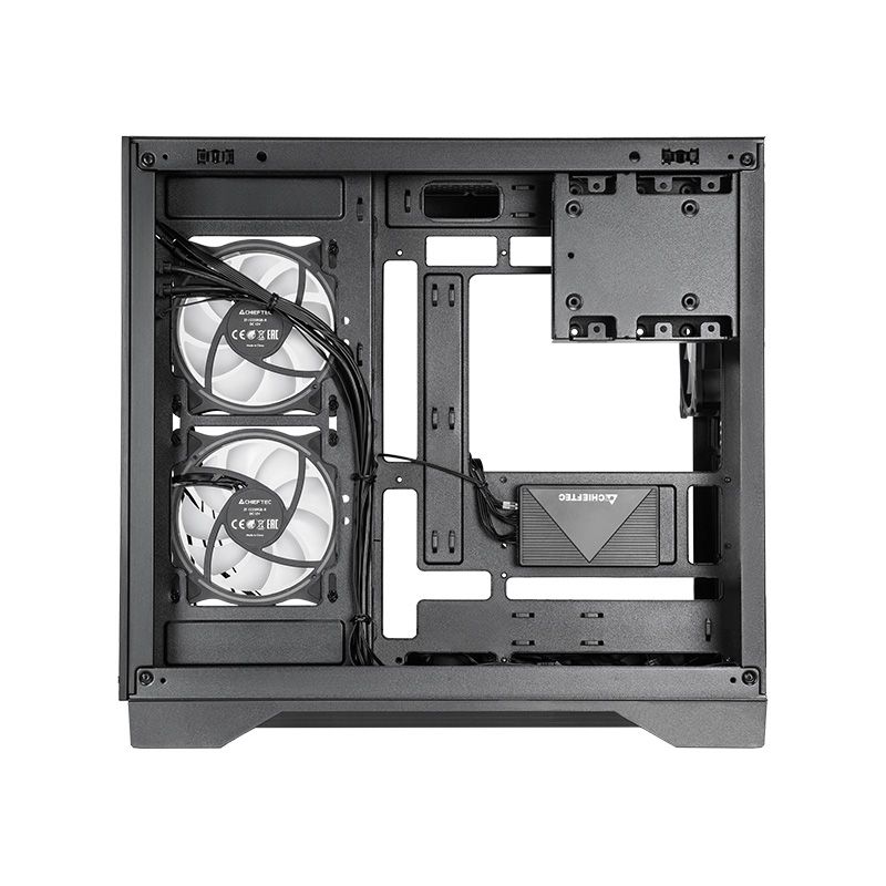 Chieftec Visio Tempered Glass Black